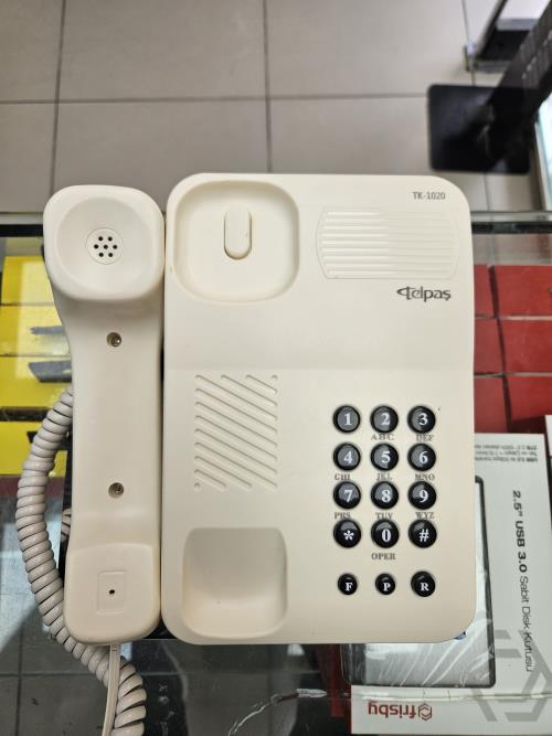 Telpaş KT-1020 krem Masa Üstü Telefon